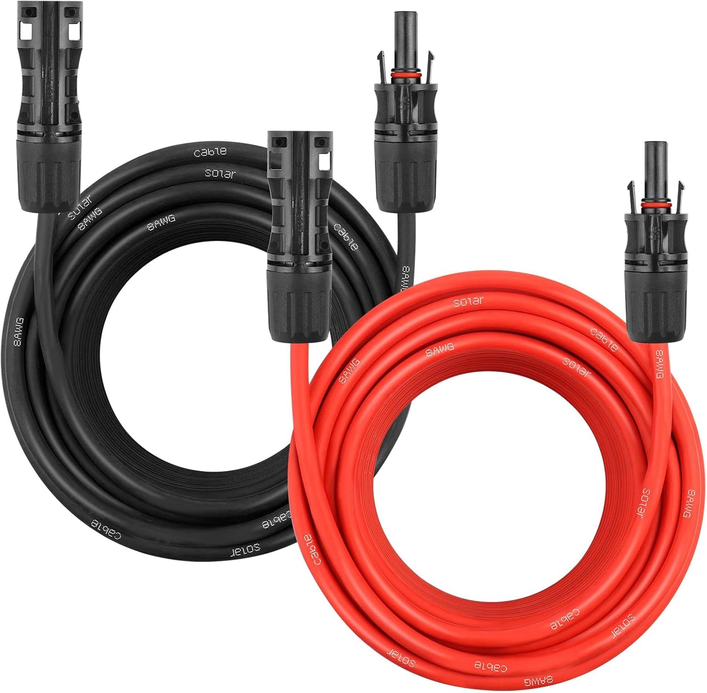 8AWG Solar Panel Extension Cable - 40FT Durable Wire Cord