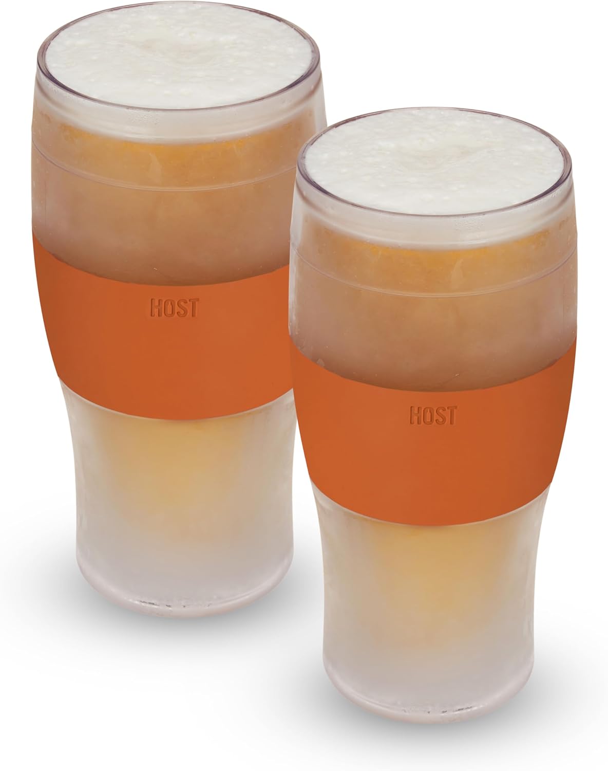 Host FREEZE Beer Glasses - Keep Your Brews Ice Cold Always