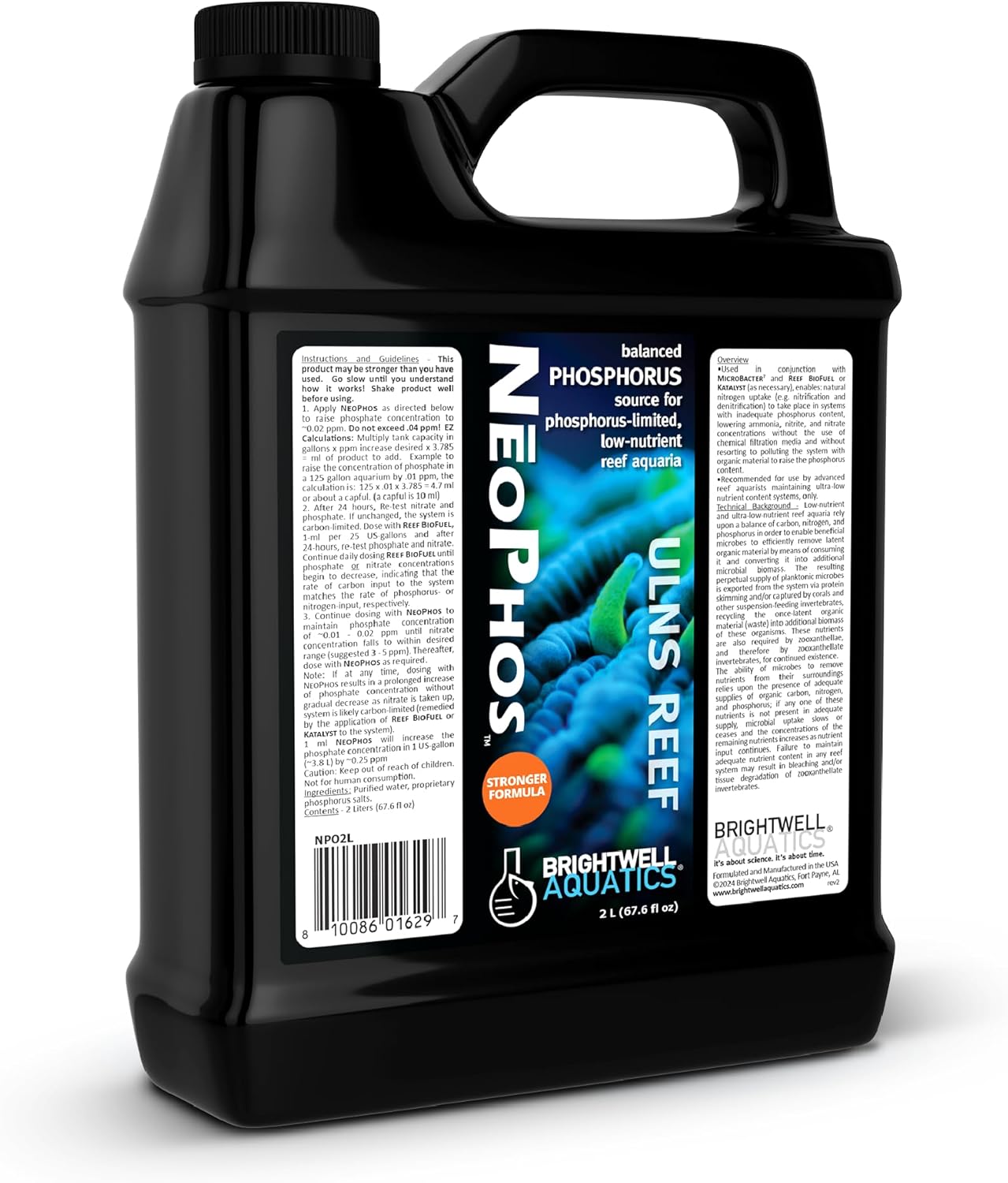 NeoPhos Balanced Phosphorus Source for Low-Nutrient Reef Aquaria