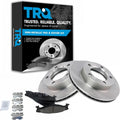 TRQ Front Brake Pad & Rotor Kit Compatible with 1994-1996 Ford Bronco
