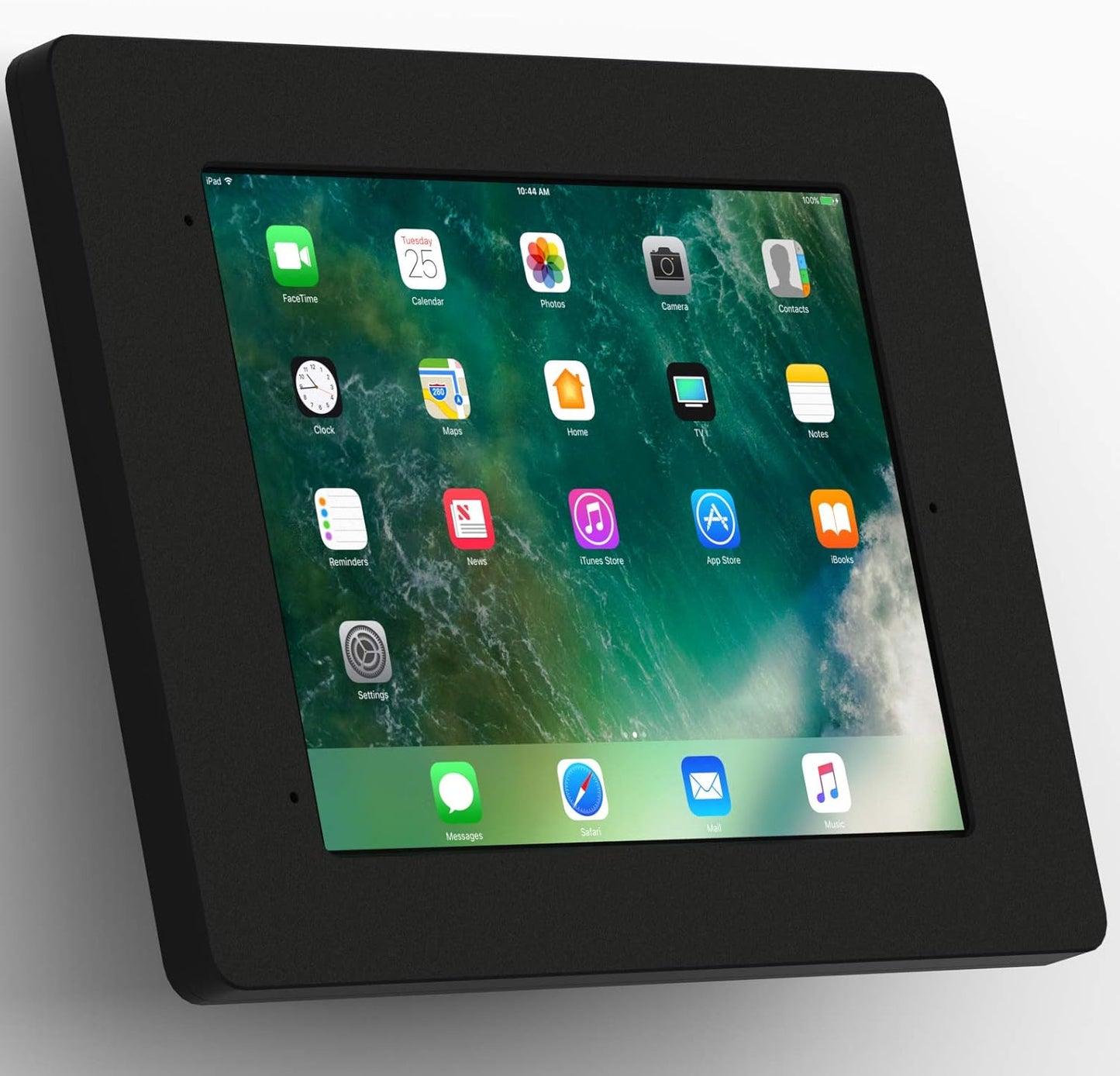 VidaMount Black Home Button Covered Enclosure for iPad Pro 10.5