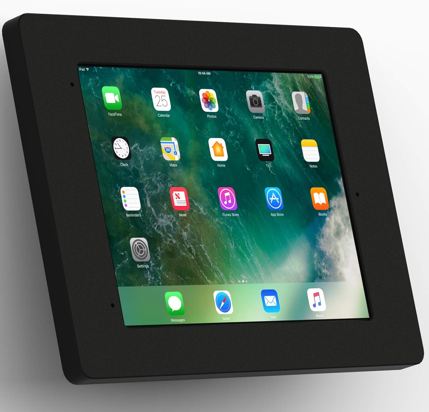 VidaMount Black Home Button Covered Enclosure for iPad Pro 10.5