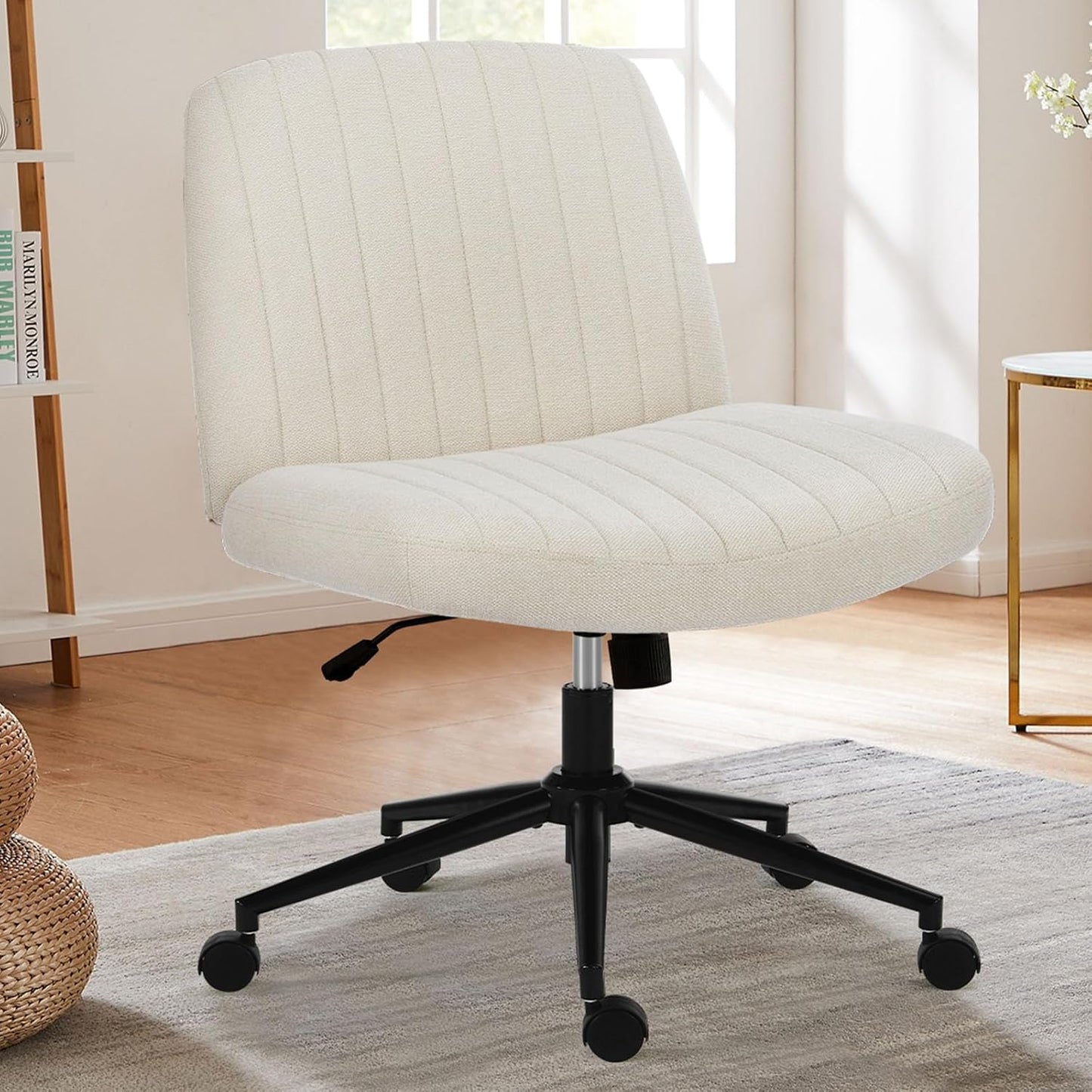 Height Adjustable Office Chair - Sweetcrispy Swivel Seating