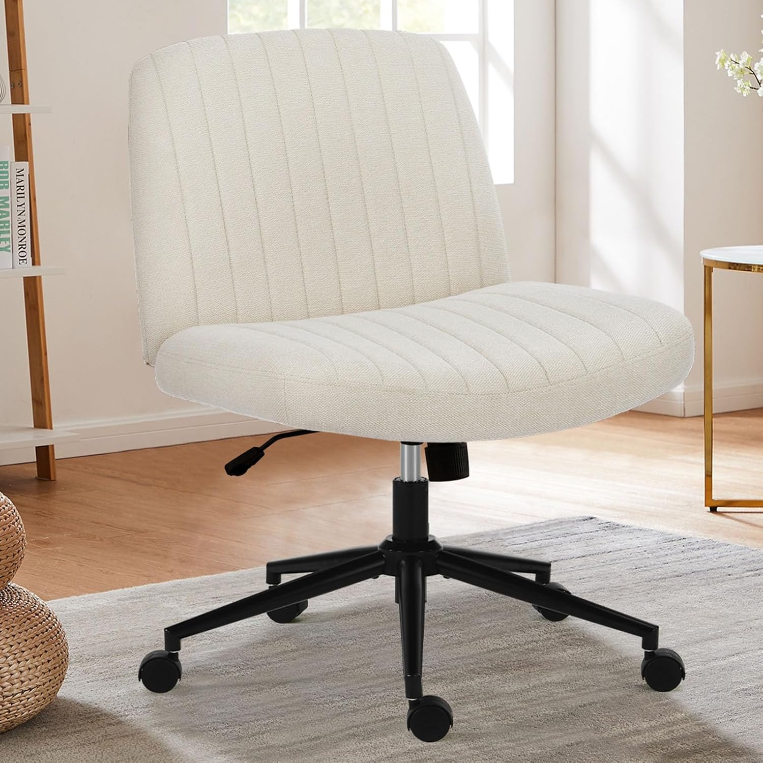 Height Adjustable Office Chair - Sweetcrispy Swivel Seating