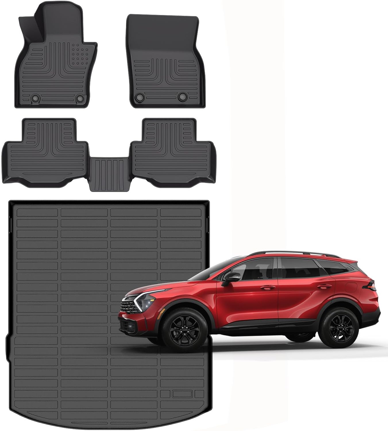 Custom Fit Floor Mats for Mazda CX-70 & CX70 PHEV 2025