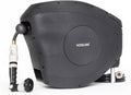 HOSELINK Classic Charcoal 100ft Retractable Hi-Flow Hose Reel - Easy