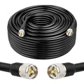 XRDS -RF CB Coax Cable 150FT LMR400 PL-259 - Low Loss Outdoor Cable