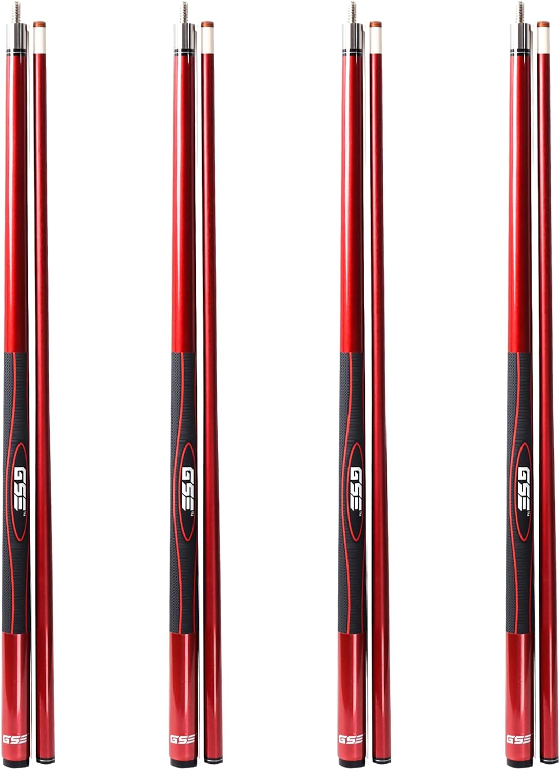 GSE Games & Sports Expert 58in Fiberglass Graphite Pool Cues