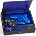 Gun Safe Biometric Pistol Safe with LCD - Quick Fingerprint Access