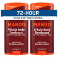 Mando Men's Whole Body Deodorant for 72 Hour Odor Protection