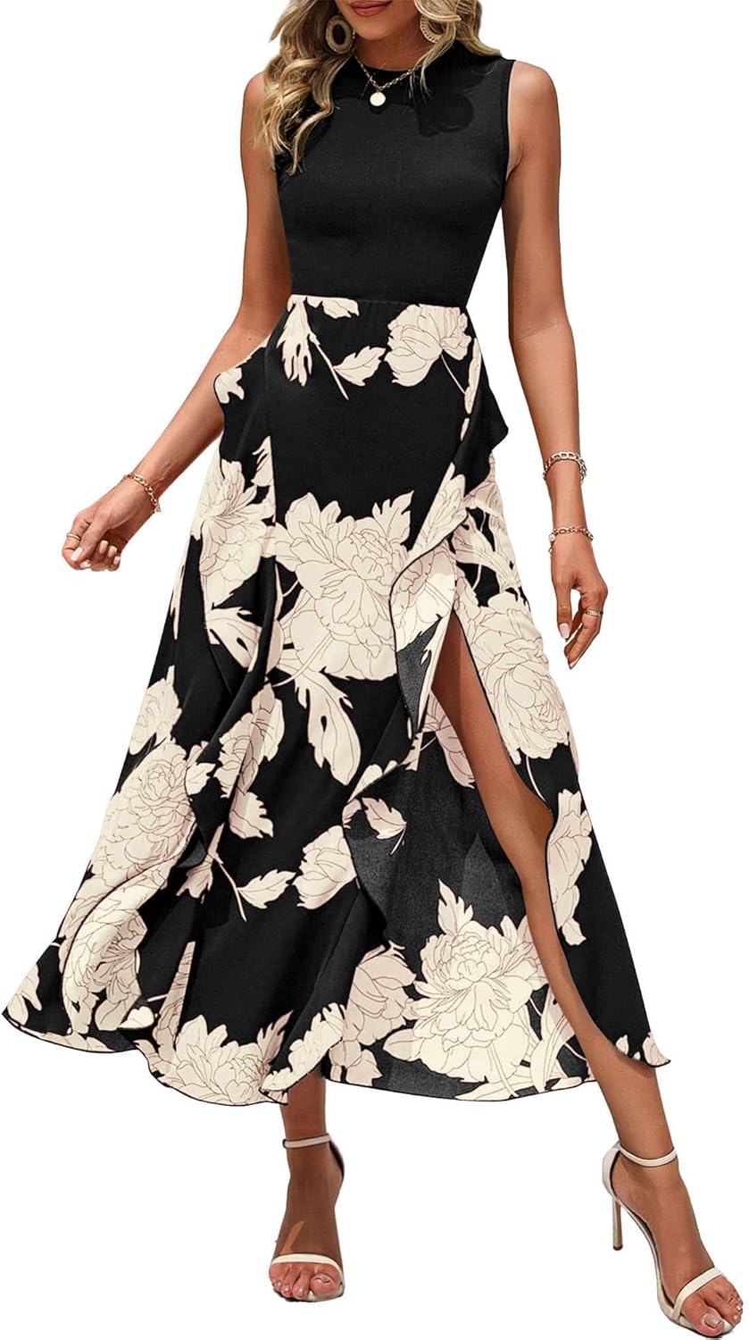 BTFBM Women Casual Sleeveless Summer Dresses for Every Occasion