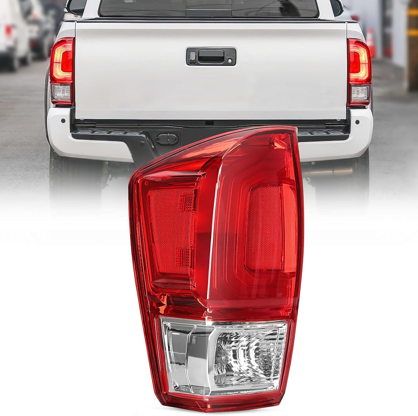 Nilight Taillight Assembly for 2016-2023 Toyota Tacoma Driver Side