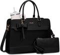 LOVEVOOK Laptop Tote Bag for Women - Durable Waterproof Work Briefcase