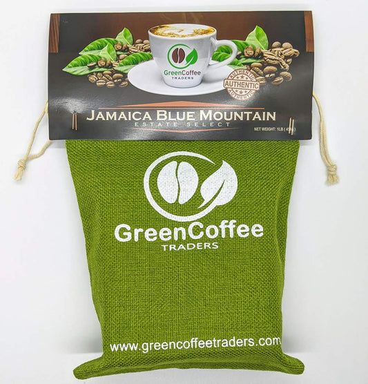 100% Pure Grade 1 Jamaica Green Coffee - Unroasted