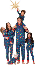 PajamaGram Matching Christmas PJs For Family - Stocking Print Cotton