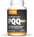 Jarrow Formulas PQQ 20 mg Capsules for Heart and Brain Health