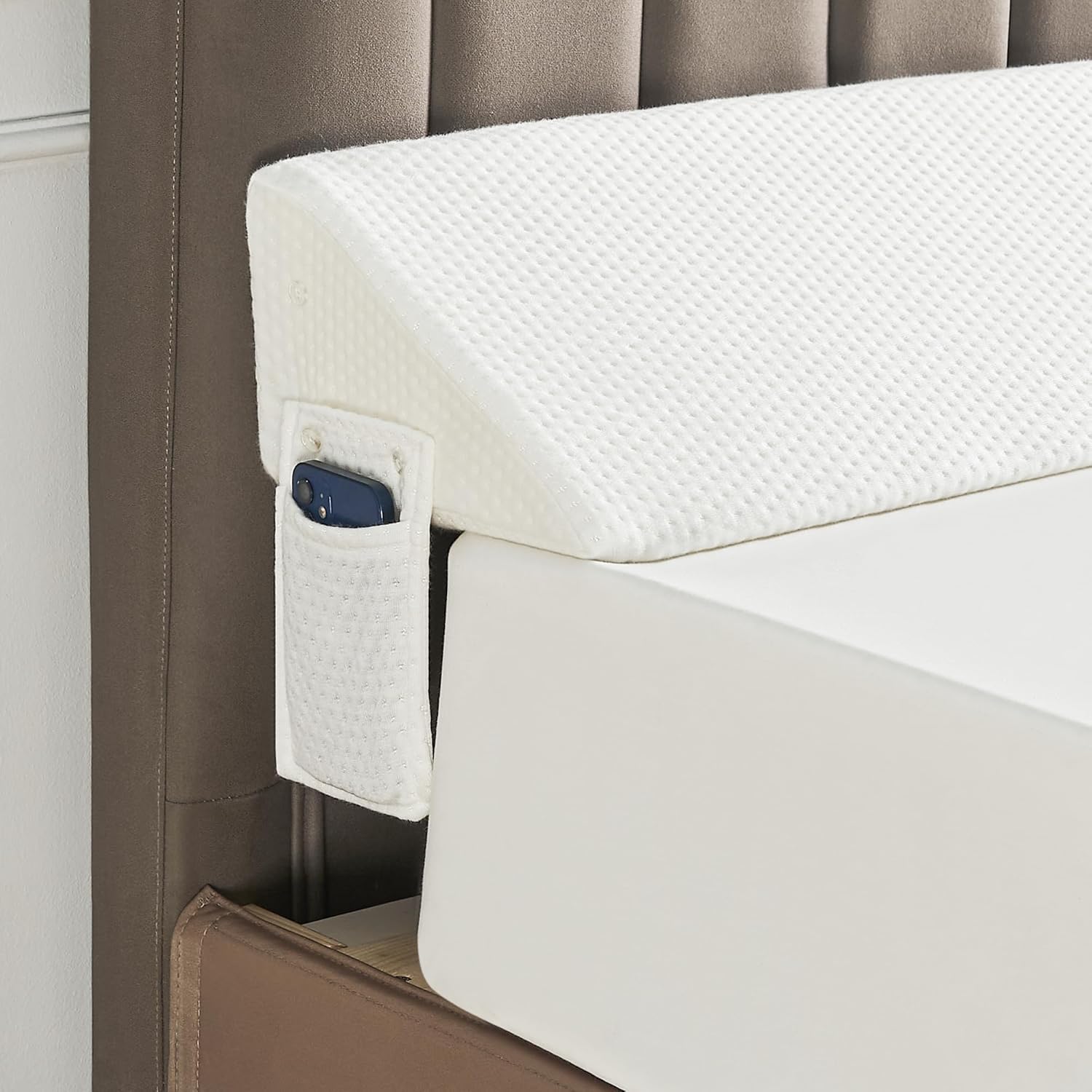 IFNOW Bed Wedge Pillow for Headboard and Mattress Gap Filler