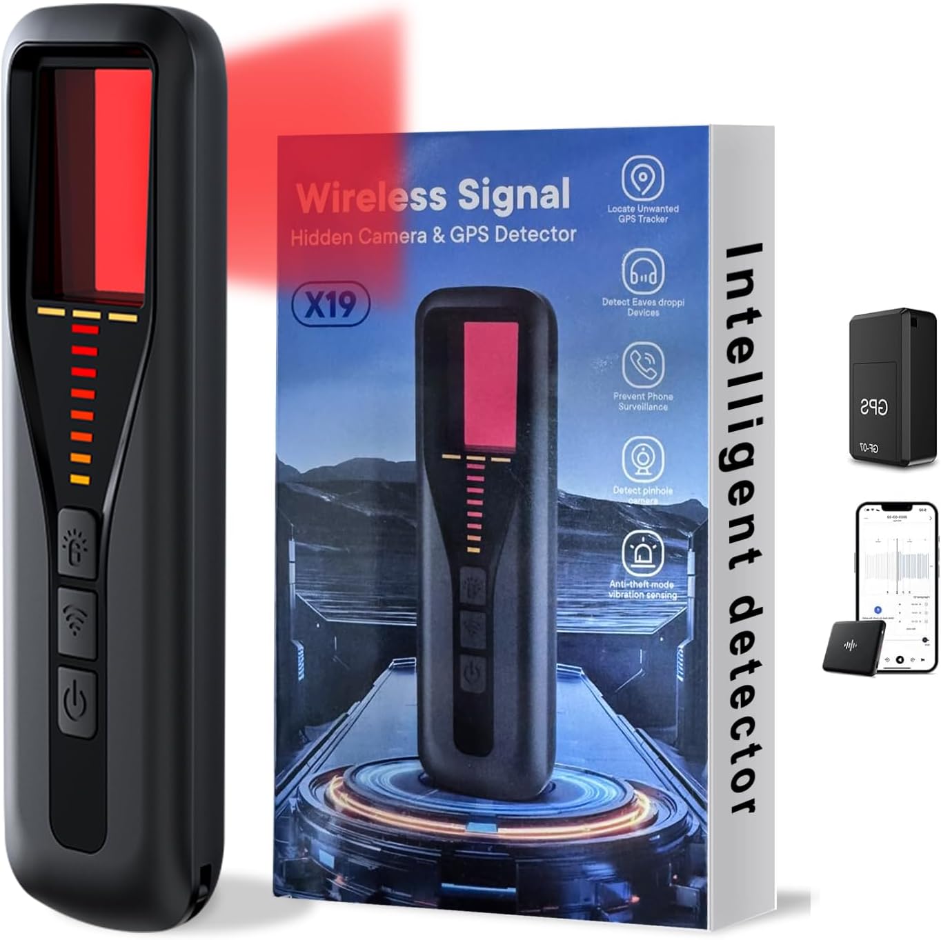 Hidden Camera Detector for Travel - 2025 Upgraded Spy Finder