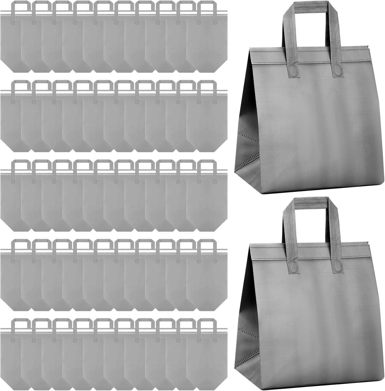 Insulated Take Out Bags Bulk for Food Delivery and Storage