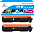 051H Toner Cartridge Compatible for Canon 051H 2-Pack - High Yield
