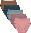 High Waist Maternity Underwear 5 Pack - Soft Support for Pregnancy