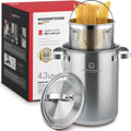 Premium Stainless Steel Asparagus Steamer Pot - Tall 3-Ply Cooker