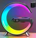 Smart Table Lamp 15W Wireless Charger Station - 5-in-1 Bedside Light