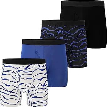 Bamboo Cool Mens Underwear Boxer Briefs for Ultimate Comfort