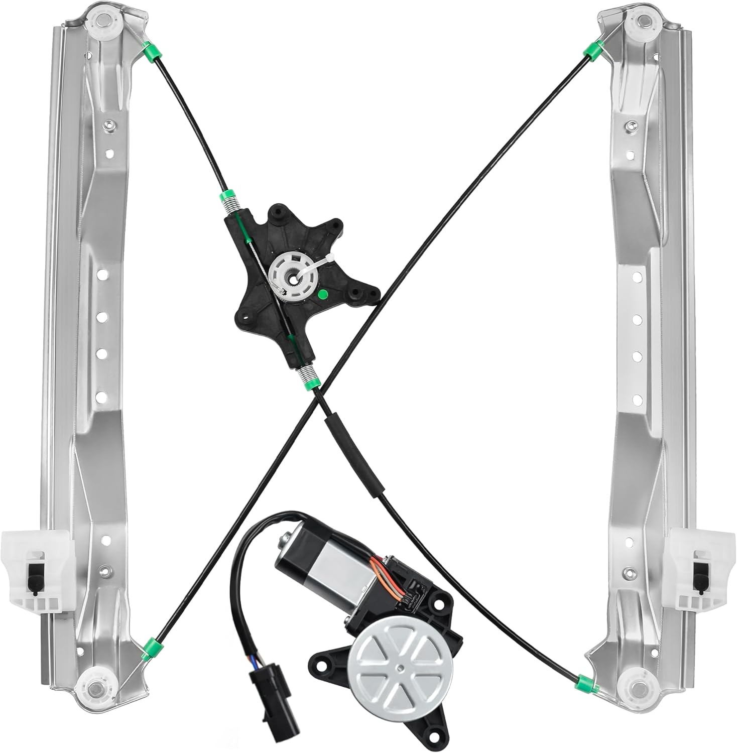 Front Driver Side Power Window Regulator with Motor for Dodge