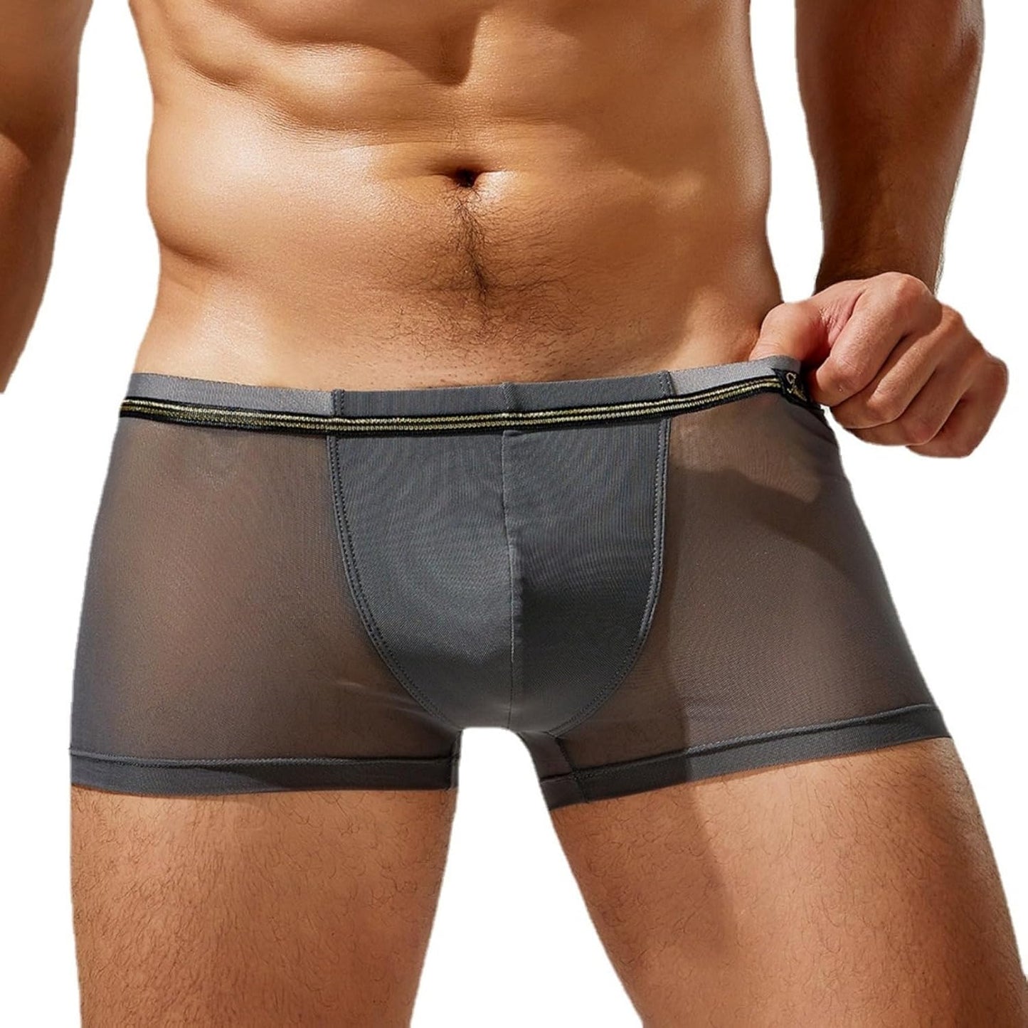 Ice Cool Low Waist Boxer Briefs by Wayonge