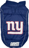 NFL New York Giants Puffer Vest for Dogs & Cats - Cozy Warmth