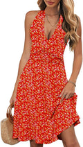A-Line Midi Sundress for Women by Wkior Perfect for Summer Vacations