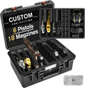 Pistol Gun Case for Multi Handguns - TSA Approved Travel Case