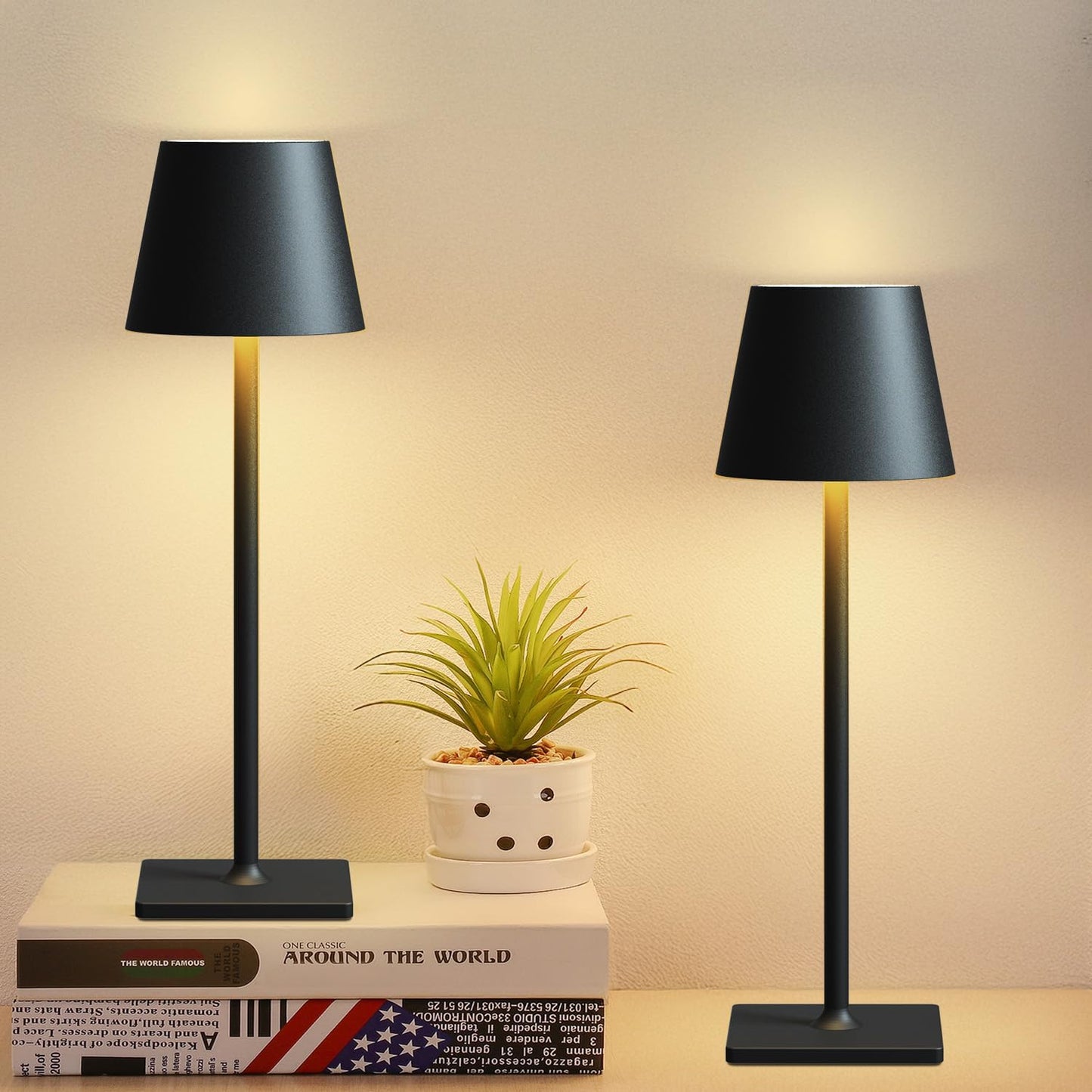Portable Touch Control Lamp Set - Waterproof & Wireless