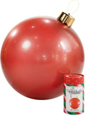 Holiball Inflatable Holiday Ornament 30in - Big Indoor & Outdoor Decor