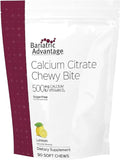 Calcium Citrate Chewy Bites 500 mg with Vitamin D3 - Chewable Calcium
