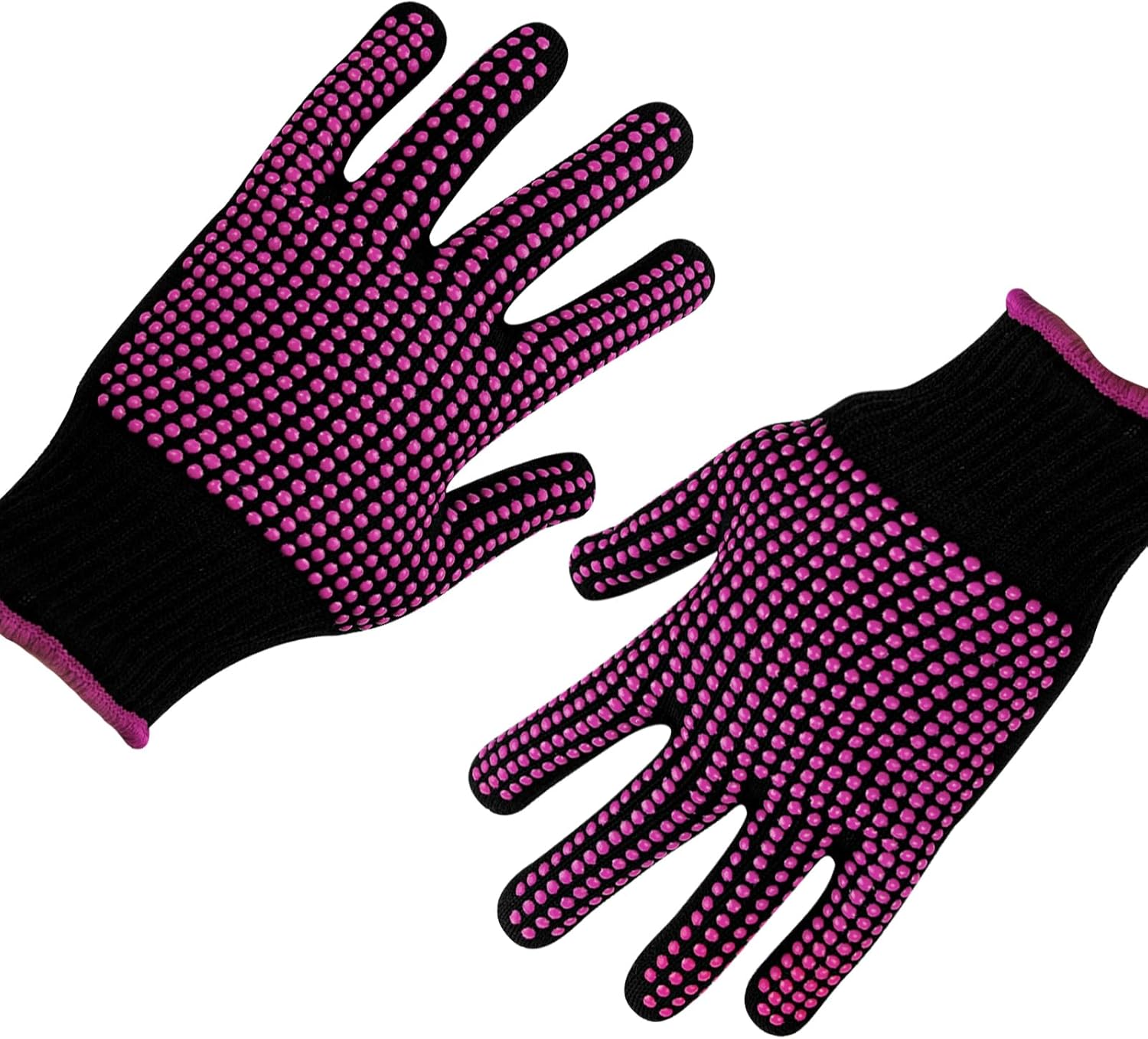 HTVRONT Heat Resistant Sublimation Gloves - Silicone Bumps, Universal Fit