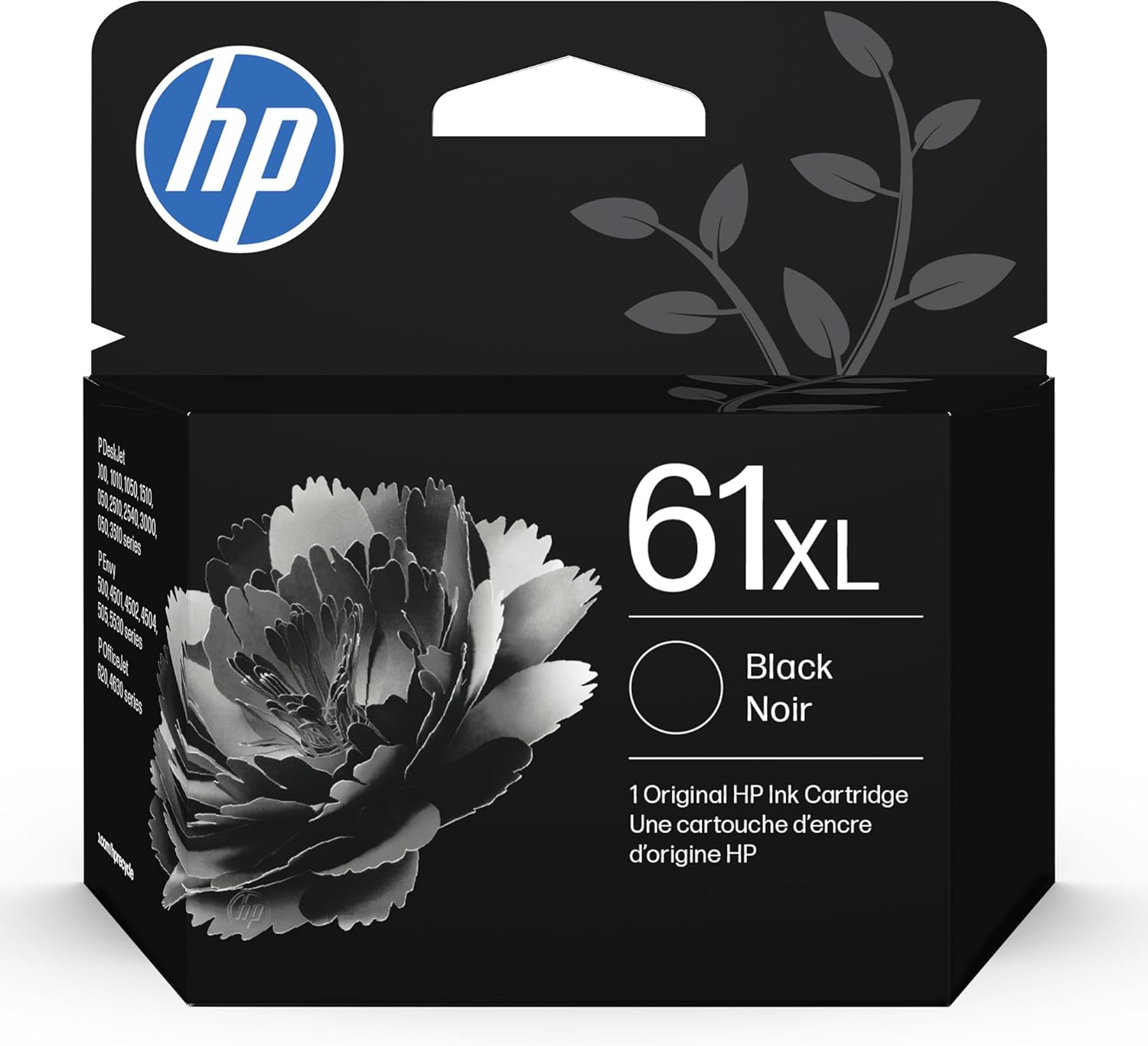 HP 61XL Black High-Yield Ink Cartridge for Reliable Printing