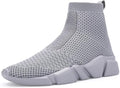 Santiro Mens Walking Shoes Breathable Knit Slip On Sneakers Review