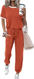 MASCOMODA Womens 2 Piece Summer Tracksuit Set - Light Travel Comfort