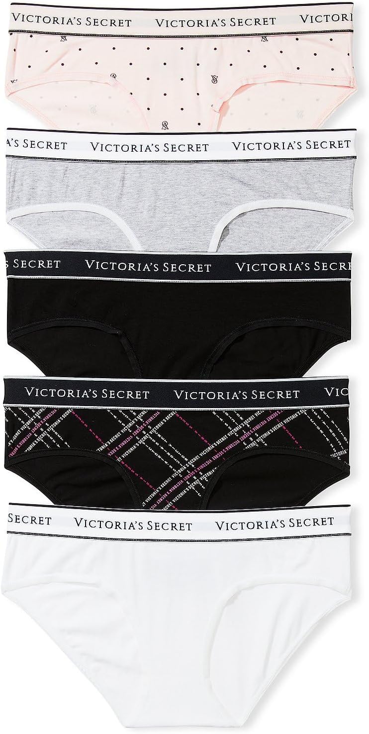 Victoria's Secret Cotton Logo Hipster Underwear for Women