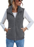 Warm and Fuzzy Women's Fleece Vest by LOMON for Winter
