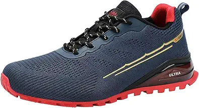 ikunka Men's Fashion Sneakers Lightweight Breathable Walking Shoes
