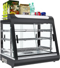 Countertop Food Warmer 27 in Commercial Heated Display - Tri-Color