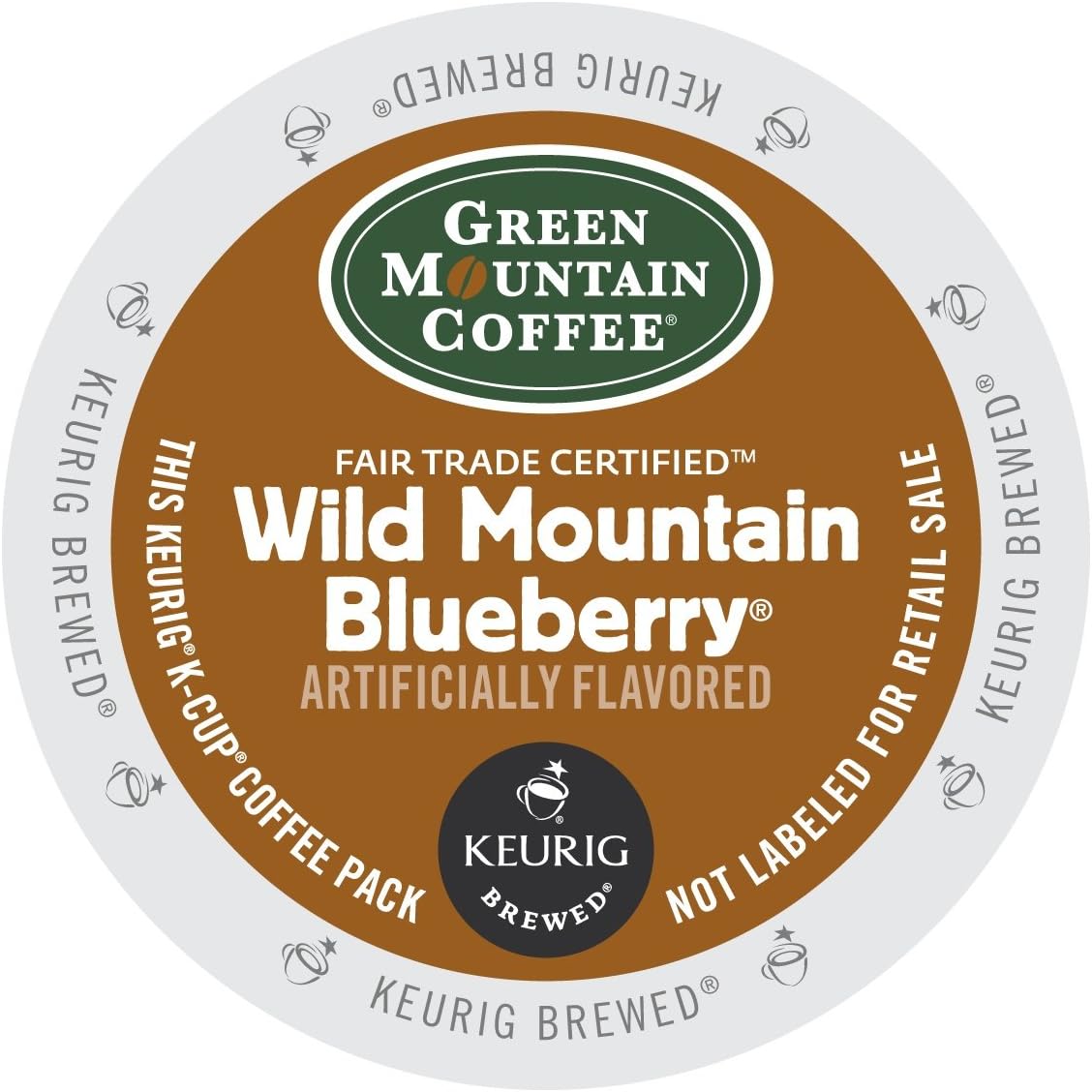 Bold Flavor: Green Mountain Blueberry K-Cups 4 Pack
