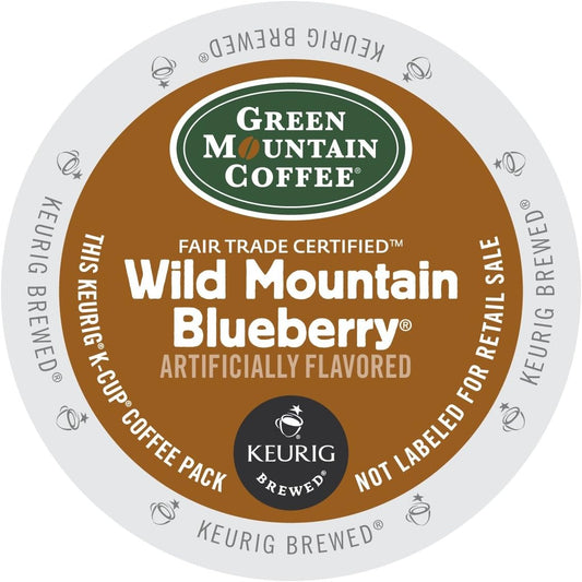 Bold Flavor: Green Mountain Blueberry K-Cups 4 Pack