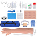 Phlebotomy Practice Kit with Realistic Silicone IV Arm - Student Kit