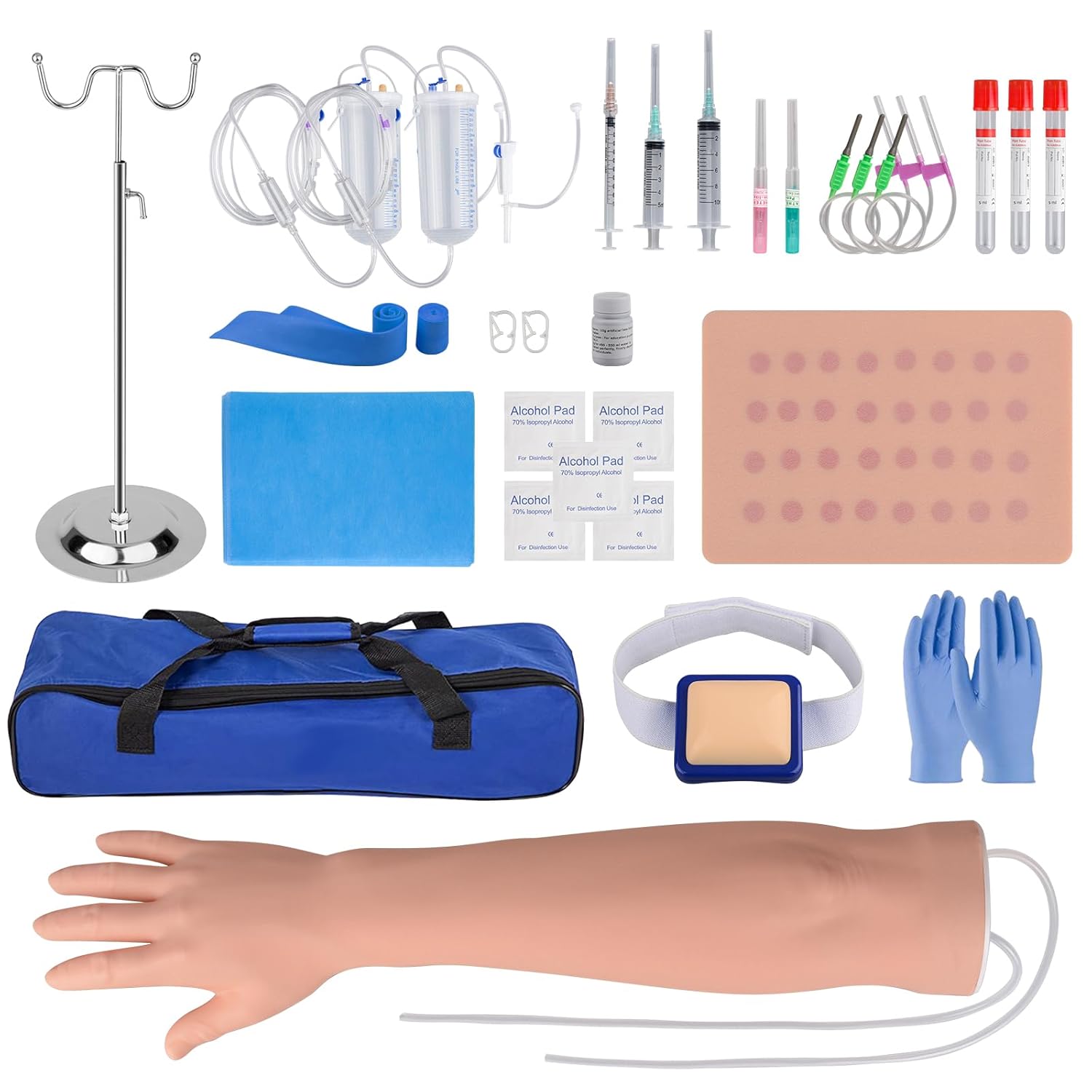 SimCoach Phlebotomy Practice Kit for Realistic IV Training
