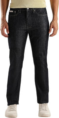 Calvin Klein Slim Fit Jeans for Men - Retro Logo, Soft Stretch