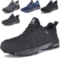 Steel Toe Shoes for Men Women - Lightweight Puncture Resistant Work